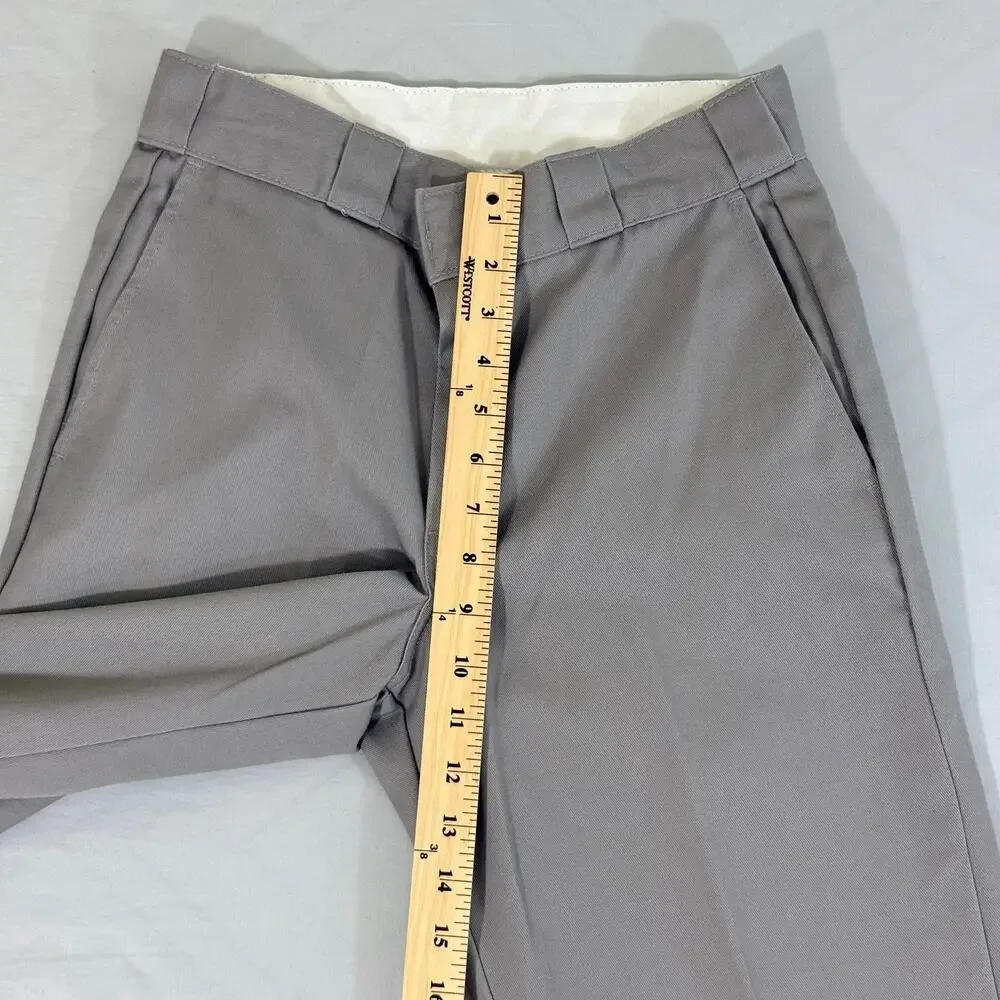 Dickies 874 Original Fit Work Pants Men 29x32 Gray Twill Skater Streetwear